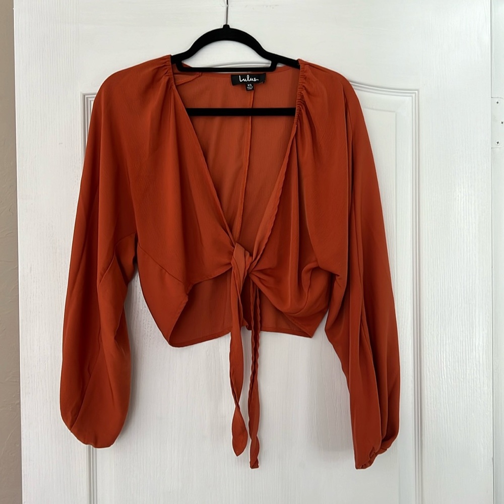 Lulus tie top XS